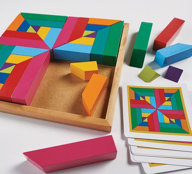 Pattern play - joc de constructie din lemn [3]