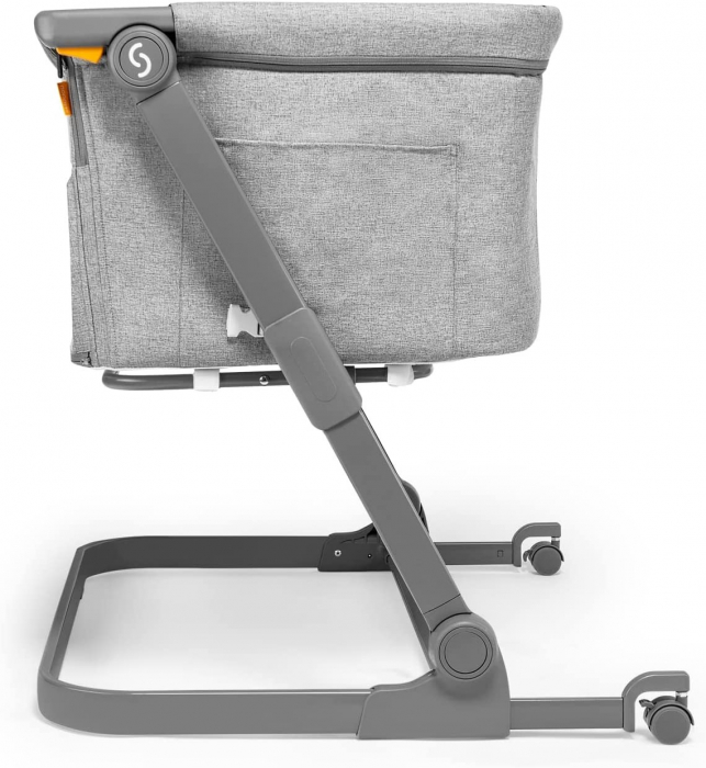 Patut 3 in 1 co-sleeping Skiddou Natt, Normandic Dream, Gri deschis [12]