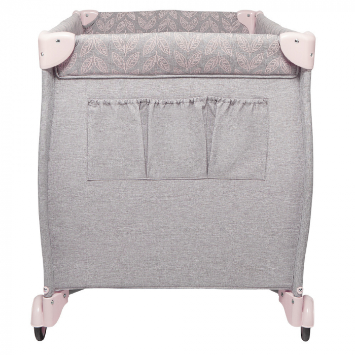 Patut de calatorie pliabil Skiddou Lunar, 2 nivele, Keep Pink, Roz [10]