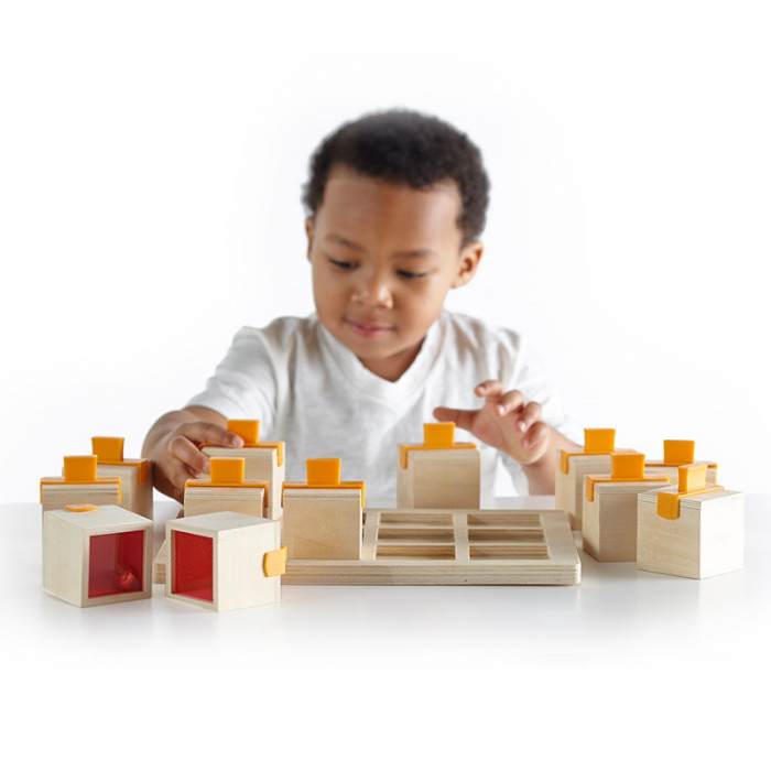 Peekaboo Sound Boxes cutiute cu sunete, Guidecraft [3]