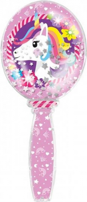 Perie de par cu sclipici cu model unicorn [2]