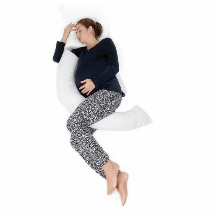 Perna gravide si alaptare multifunctionala BabyJem (Culoare: Ecru) [3]