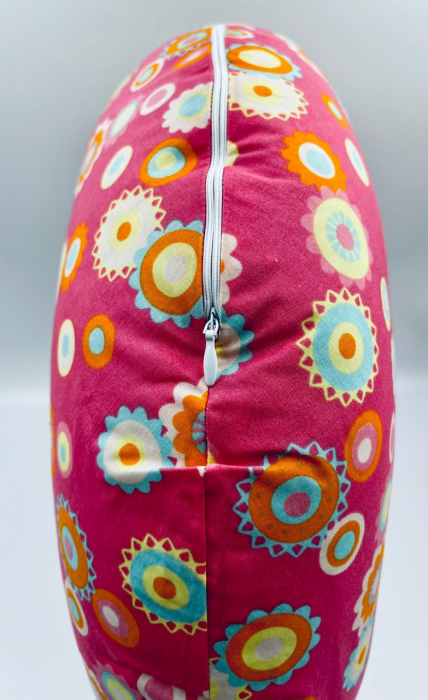 Perna pentru alaptat 2 in 1 Nursing Pillow Flowers, BabyJem [4]