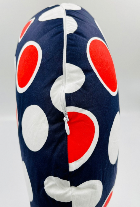 Perna pentru alaptat 2 in 1 Nursing Pillow Navy, BabyJem [3]