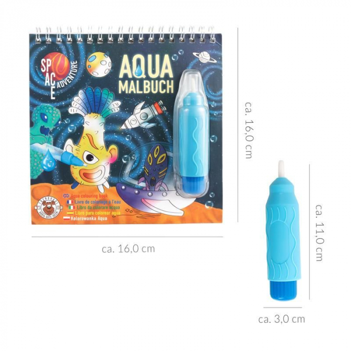 Pictura magica cu apa, Aventura spatiala [3]