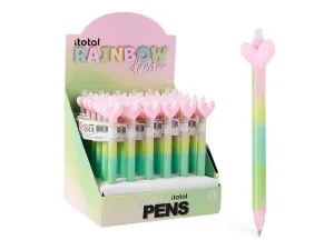 Pix cu gel erasable, inima roz, iTotal [2]