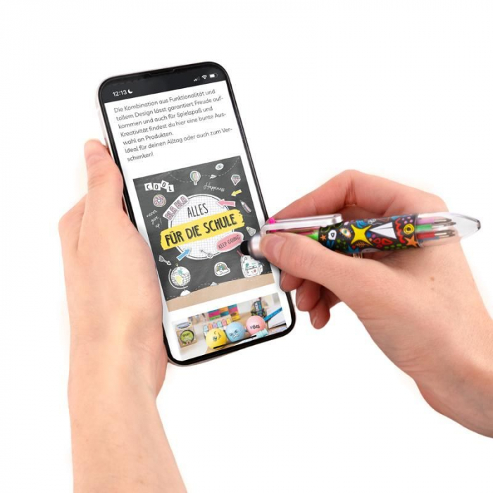 Pix multicolor cu 6 culori si touch pen [3]