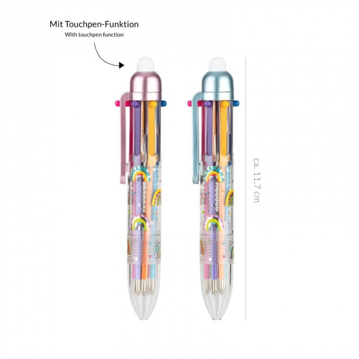 Pix multicolor cu 6 culori si touch pen, Good feelings [3]