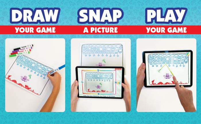 Pixicade - set creativ, transforma desenele tale in jocuri video [6]