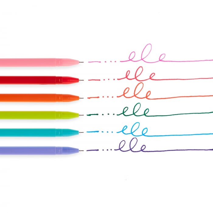 Pixuri cu gel colorate Fine Line - Set de 6 [2]