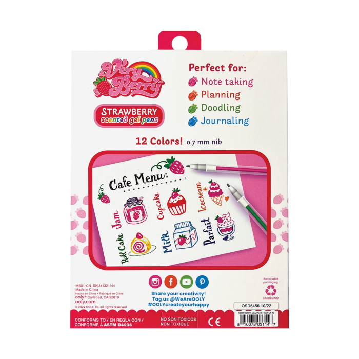 Pixuri cu gel parfumate Very Berry - Set de 12 [2]