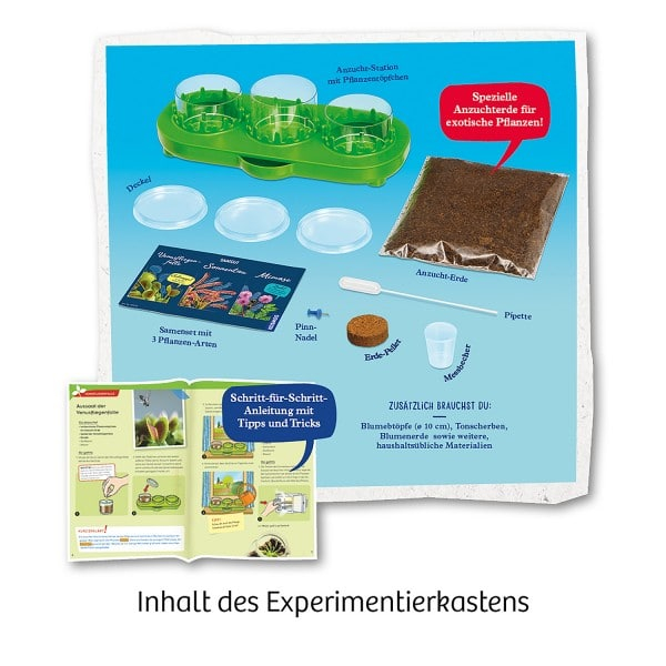 Plante carnivore, Experimente pentru copii [2]