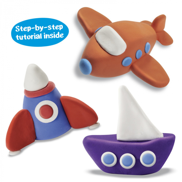 Plastilina moale Carioca Modelight DiY - barcuta [2]