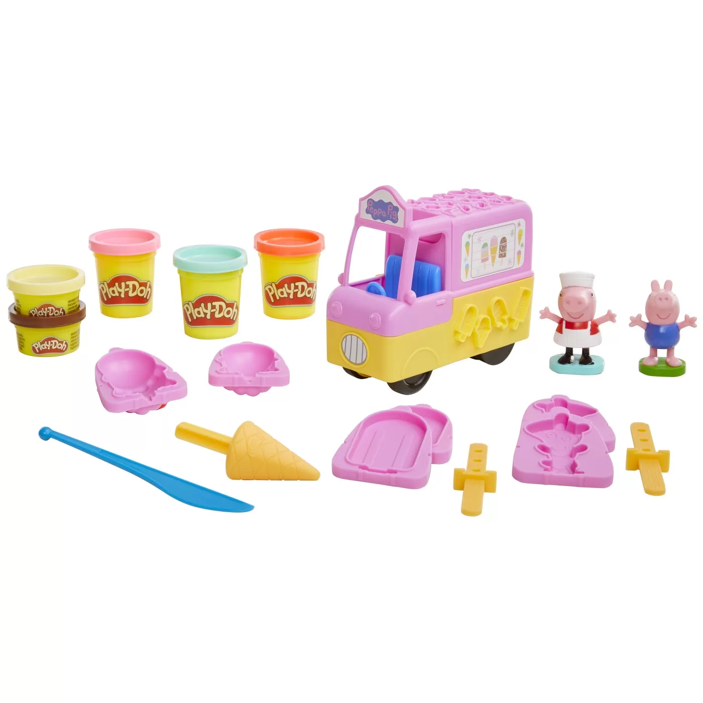 PLAY DOH PEPPA PIG SI MASINA DE INGHETATA [2]