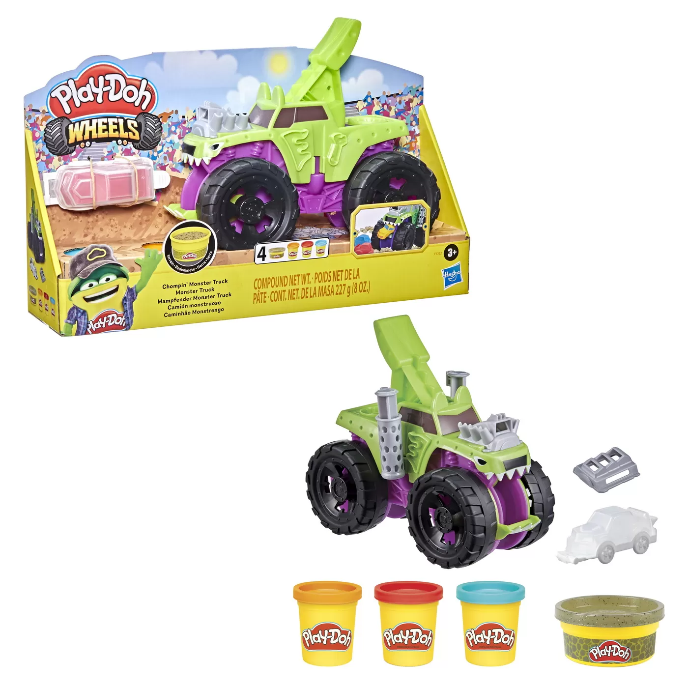 PLAY DOH SET MONSTER TRUCK CHOMPIN MONSTER TRUCK [7]