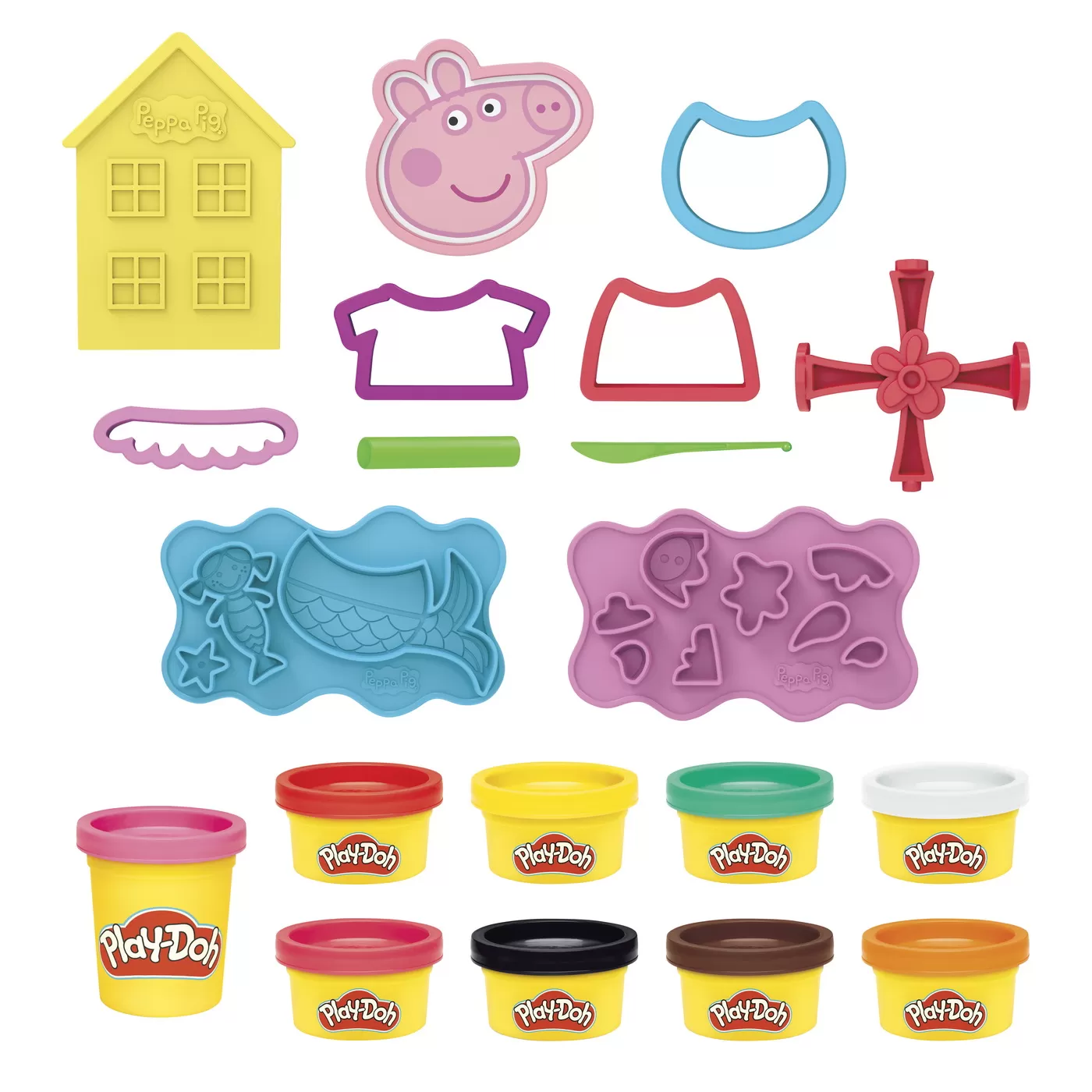 PLAY-DOH SET PEPPA PIG PLASTILINA CU ACCESORII [2]