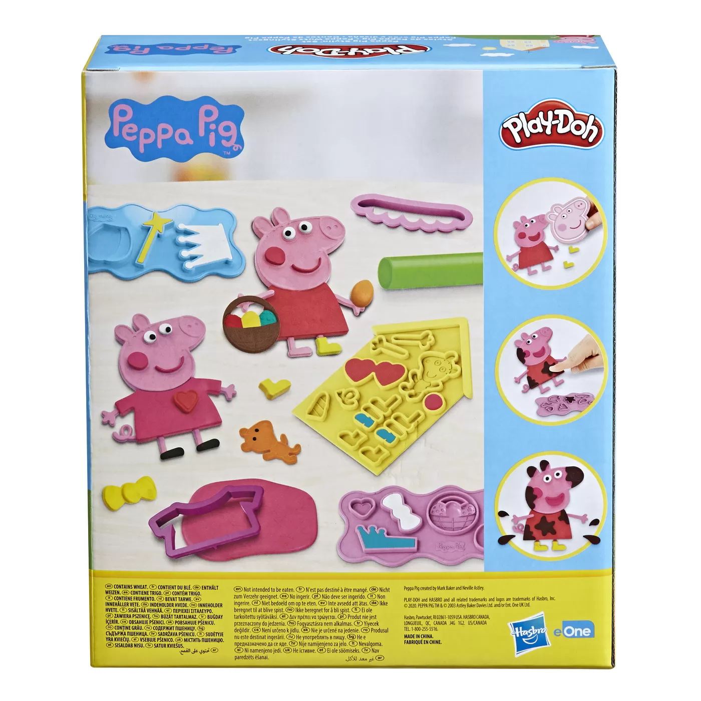 PLAY-DOH SET PEPPA PIG PLASTILINA CU ACCESORII [4]