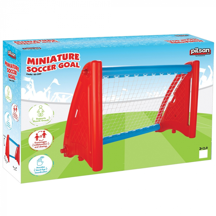 Poarta de fotbal pentru copii Pilsan Miniature Soccer Goal red [2]