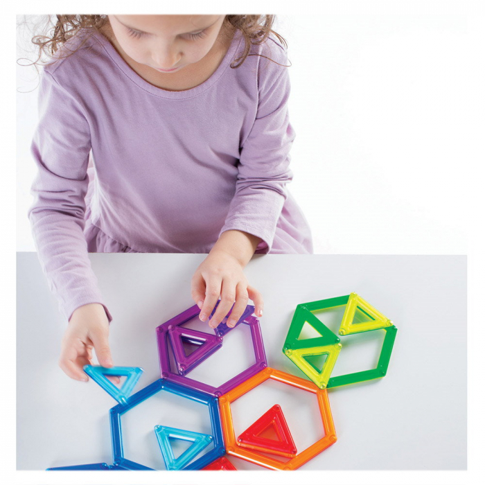 PowerClix Frames, set magnetic, 74 piese, Guidecraft [2]