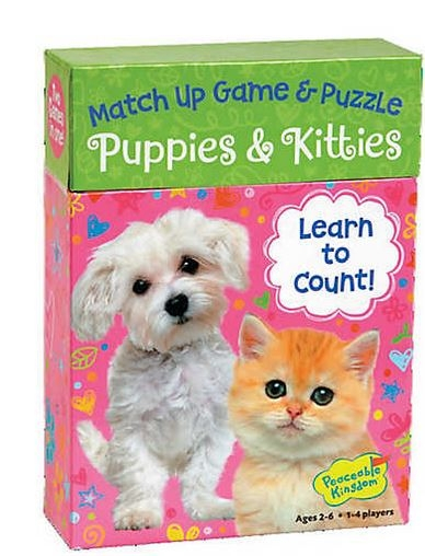 Puppies & Kitties Doodle Match Up Game [1]