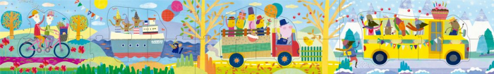 Puzzle Calatorie placuta in fiecare anotimp [2]