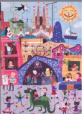 Puzzle reversibil, zi si noapte in Barcelona [6]