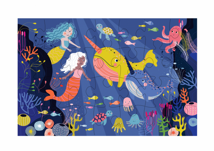 Puzzle cu 28 de piese  - Ocean [2]