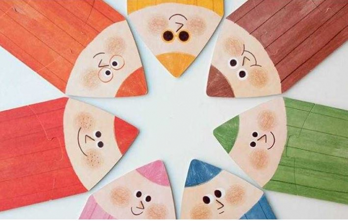 Puzzle Iubim culorile [5]