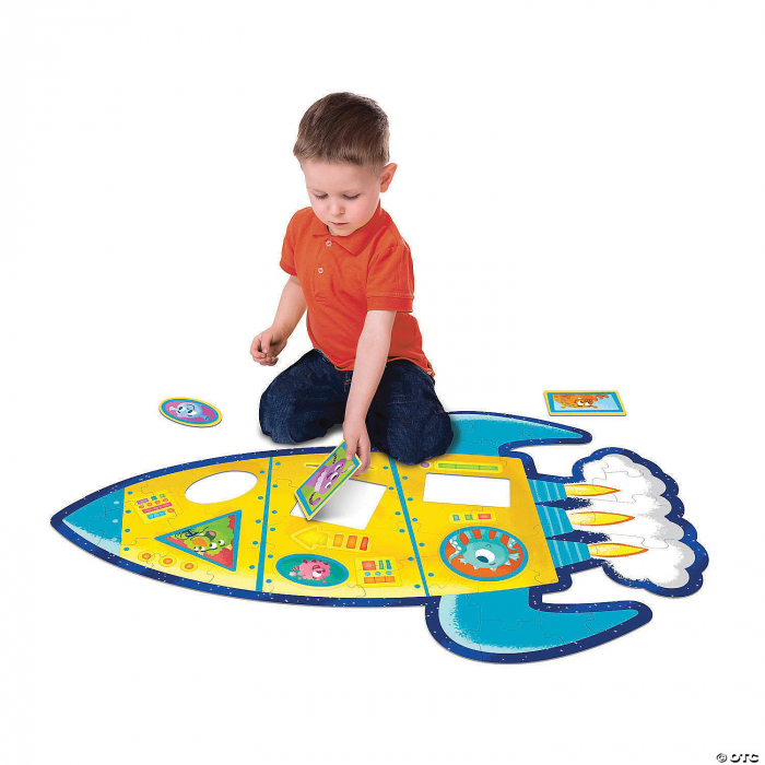Puzzle de podea în forma de racheta – Rocket Floor Puzzle [2]