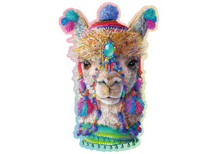 Puzzle din lemn, Alpaca, 250 piese [6]