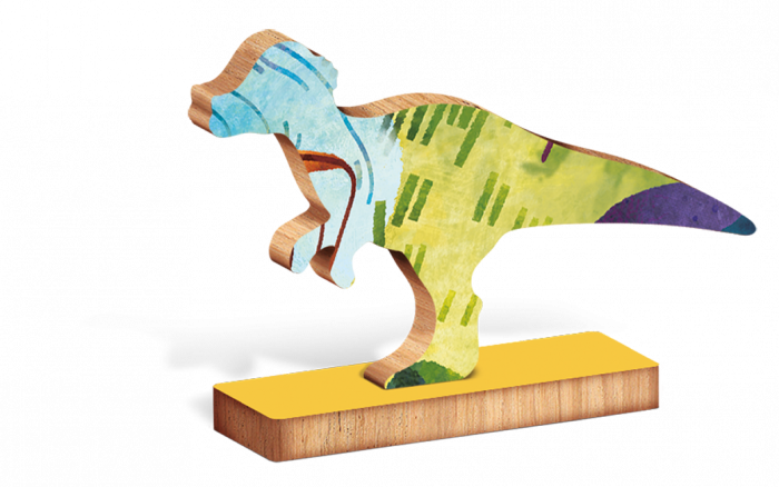 Puzzle din lemn - Dinozaurii [5]