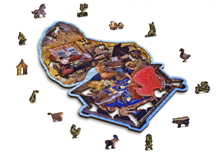 Puzzle din lemn, Gramofonul bunicilor, 250 piese [4]