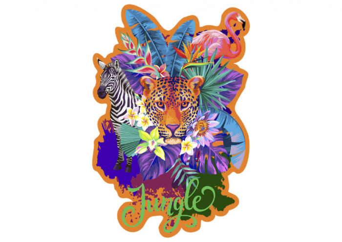 Puzzle din lemn, Jungla, 155 piese [6]