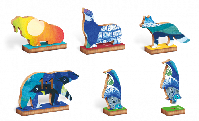 Puzzle din lemn- Polul Nord [3]