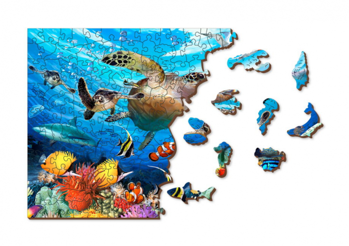 Puzzle din lemn, Viata oceanica, 505 piese [3]