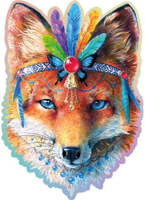 Puzzle din lemn, Vulpe, 250 piese [6]