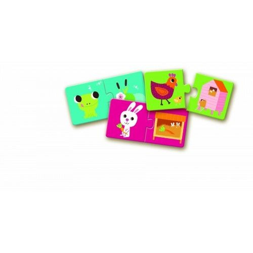 Puzzle duo Habitat  Djeco [2]