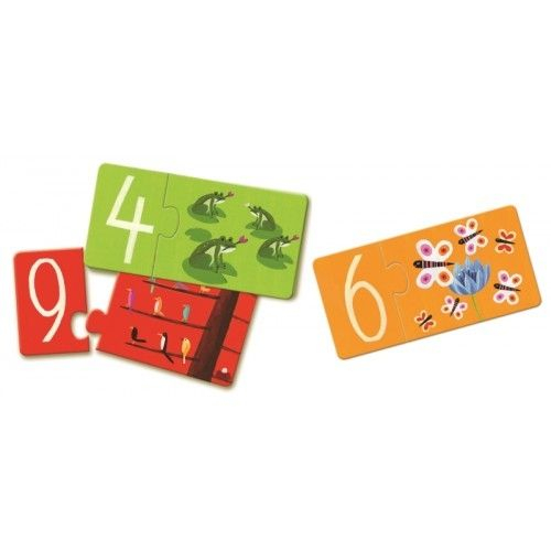 Puzzle duo Numere Djeco [2]