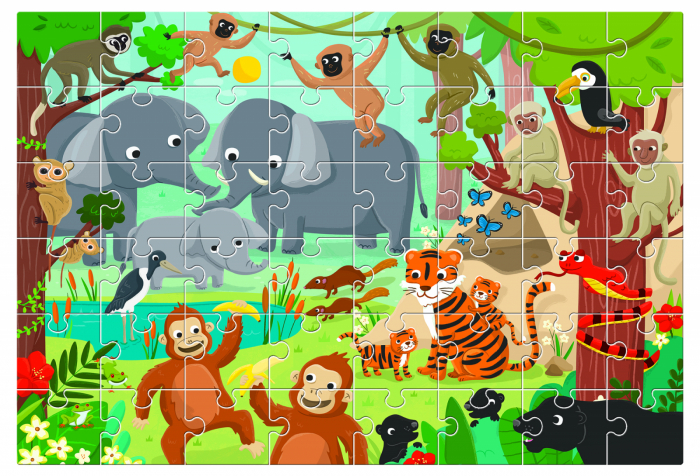 Puzzle Gigant - Jungla [2]