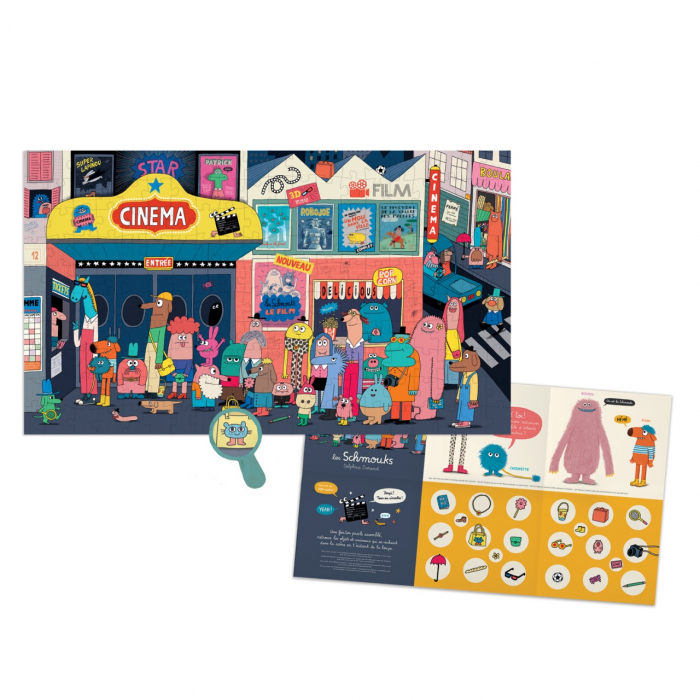 Puzzle observatie La cinema, Moulin Roty [2]