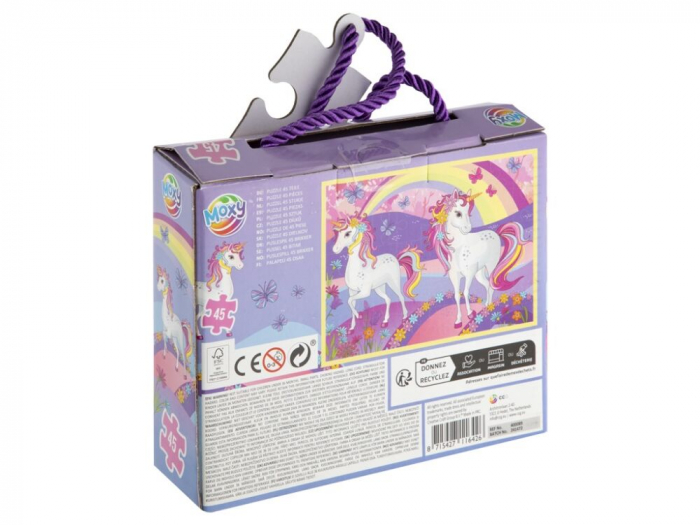 Puzzle pentru copii,  Unicorni, 45 piese [2]