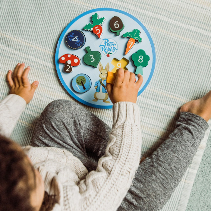 Puzzle Peter Rabbit™ cu numere, Orange Tree Toys [5]