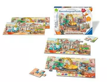 Puzzle TipToi pentru micii exploratori : Pe Santier [2]