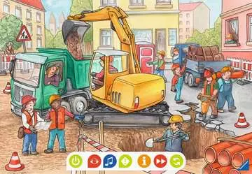 Puzzle TipToi pentru micii exploratori : Pe Santier [4]