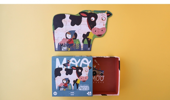 Puzzle Văcuța Moo [3]