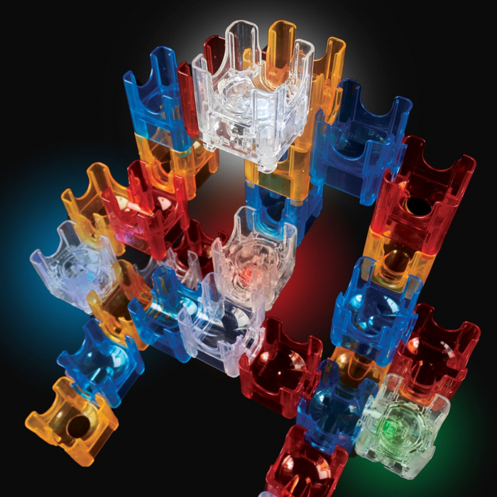 Q-BA-MAZE 2.0 Deluxe Lights Set, joc de constructie cu bile si cuburi luminoase [3]
