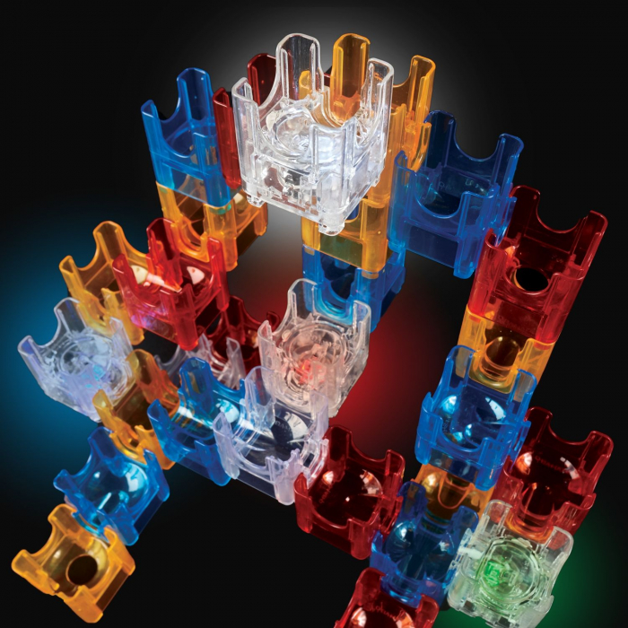 Q-BA-MAZE  2.0: Starter Lights, joc de constructie cu bile si cuburi luminoase [3]