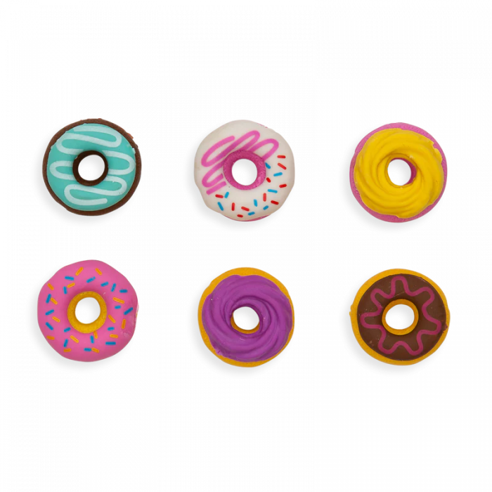 Radiere parfumate Dainty Donuts - Set de 6 [5]