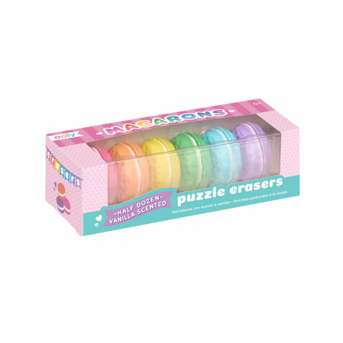 Radiere parfumate Macarons - Set de 6 [4]