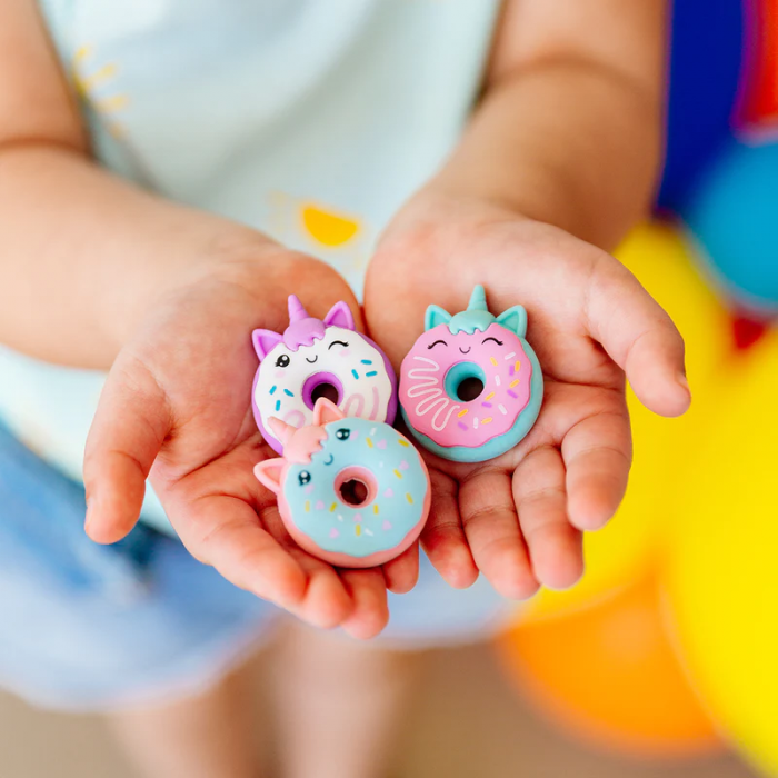 Radiere parfumate Unicorn Donuts - Set de 3 [3]
